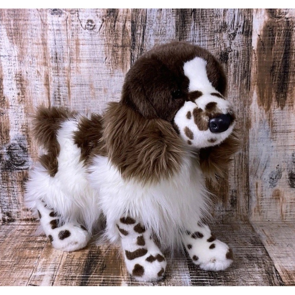 Douglas Bass Pro Shops Ogilvy Springer Spaniel Realistic Dog Plush Toy 14.5"2023